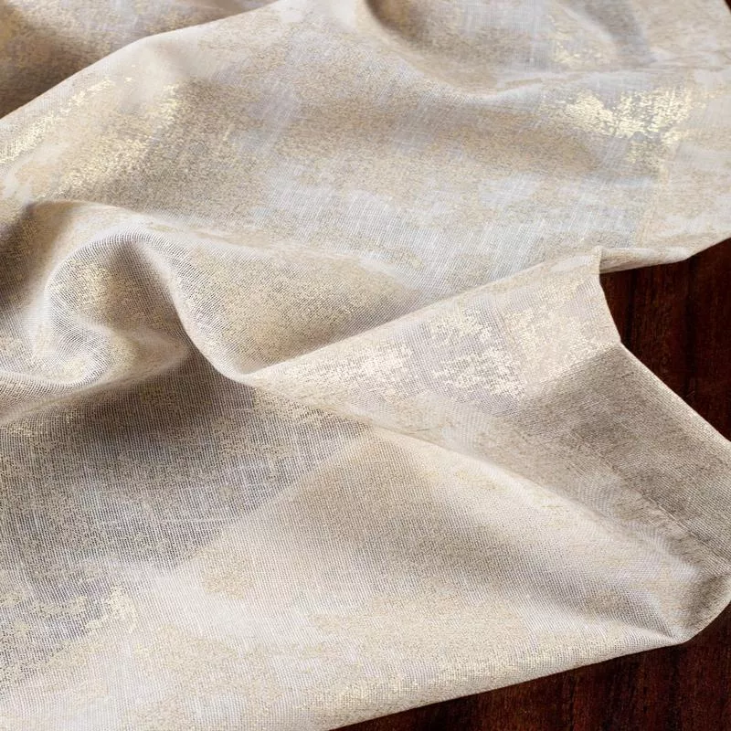 ‘Blush Balance’ Fabric by the Metre (Cream/ Gold)