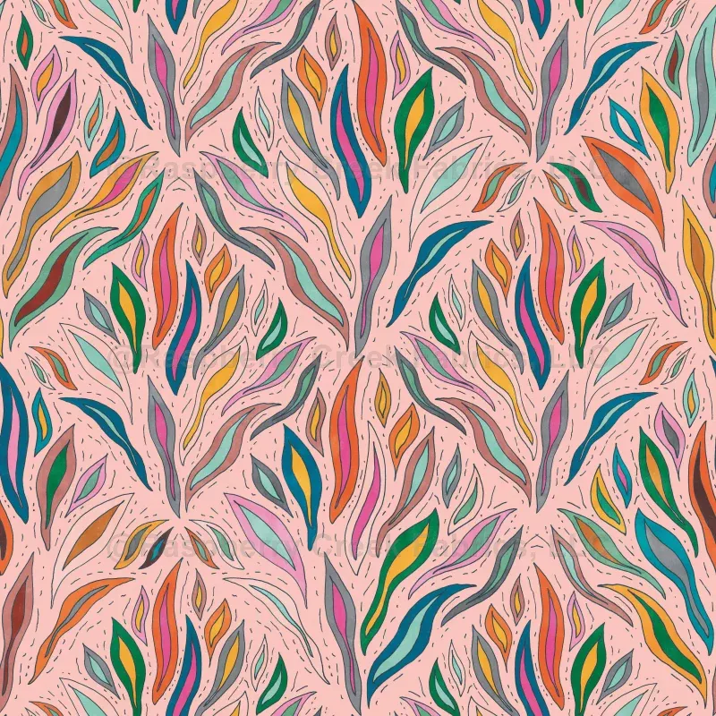 Bold Organic Maximalist Garden Pink