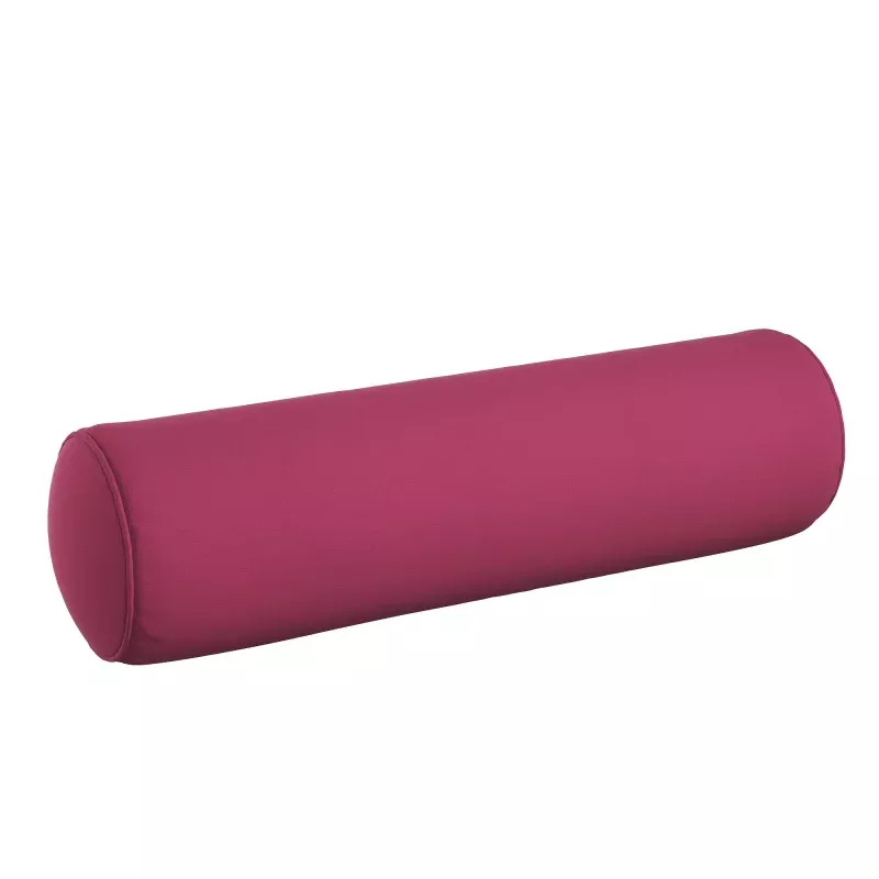 Bolster Pillow in Lush Linen – Beet
