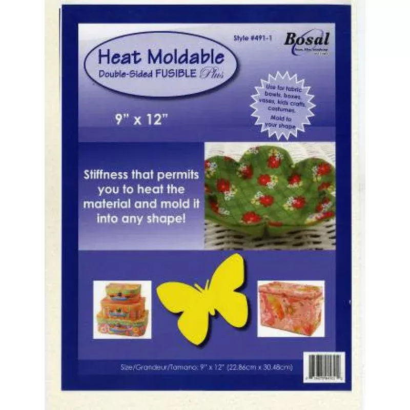 Bosal Heat Moldable Double Sided Fusible Plus Stabilizer