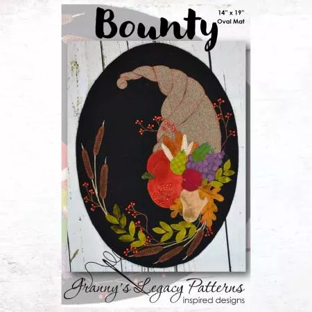 Bounty Oval Mat Pattern