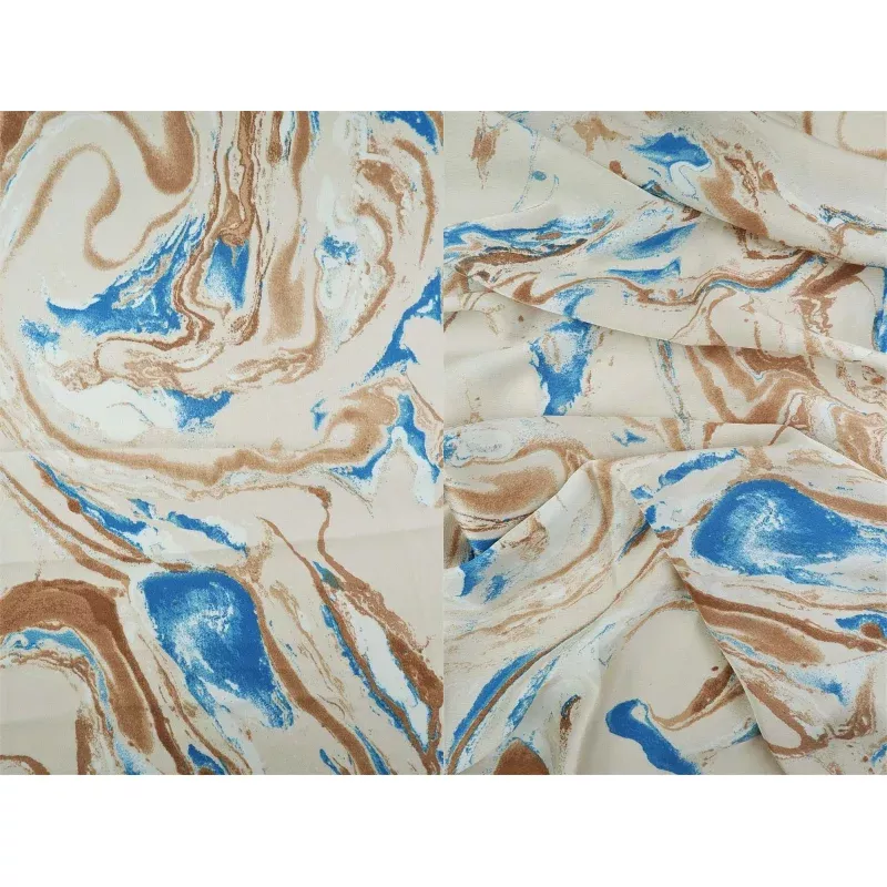 Bubble Satin Marble Print Fabric – POP4427-MS10015