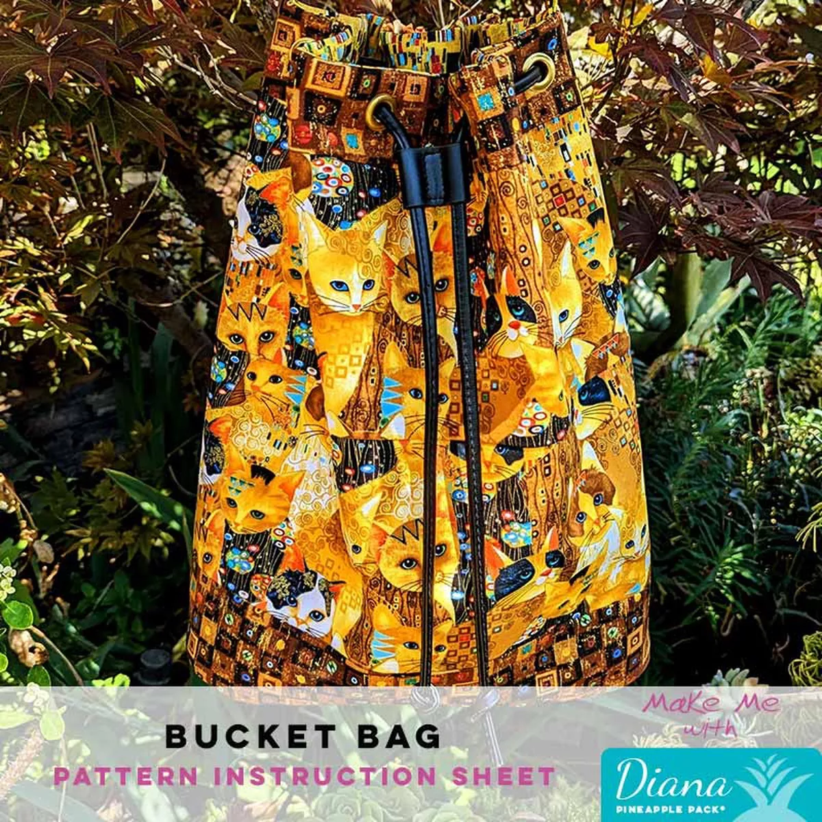 Bucket Bag – Diana Pineapple Pack Pattern