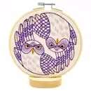 Burrowing Owls Complete Embroidery Kit (Hook, Line & Tinker)