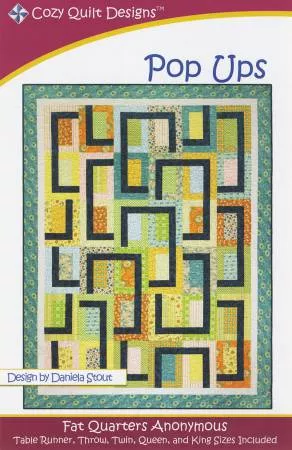 BW - Pop Ups - Fat Quarters Anonymous