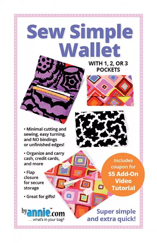 byAnnie Sew Simple Wallet