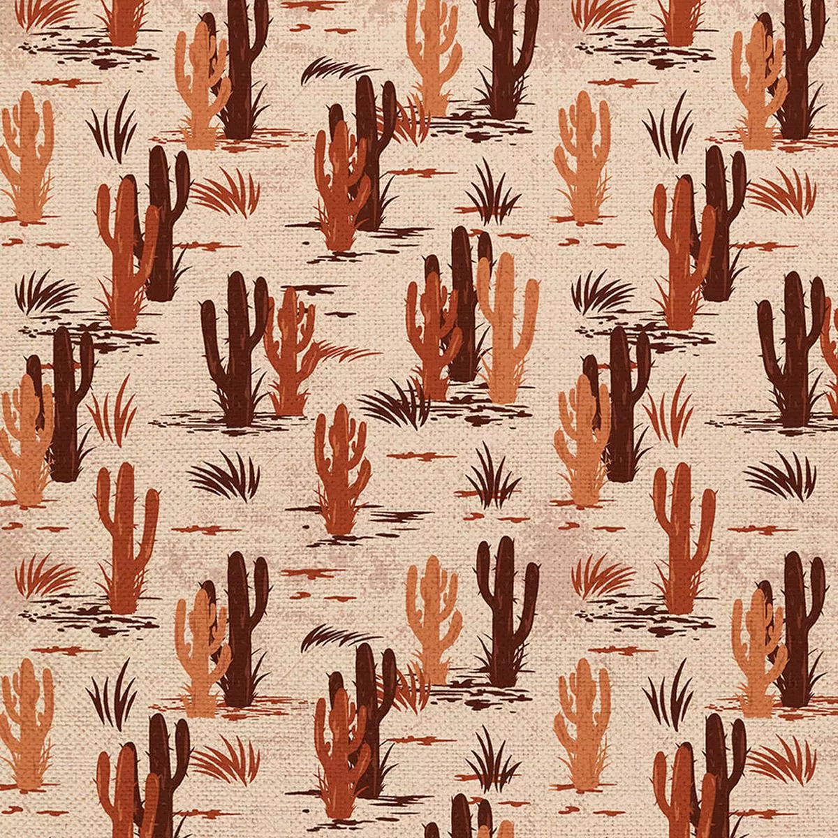 Cacti – Red – Canvas