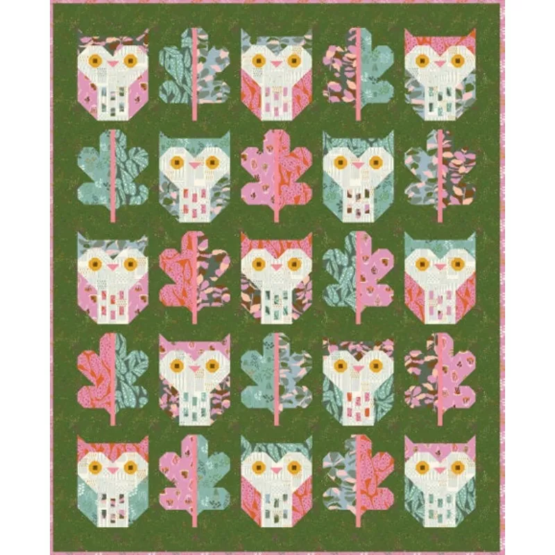 Calathea by Ruby Star Society Collaborative : Night Owl Quilt Kit
