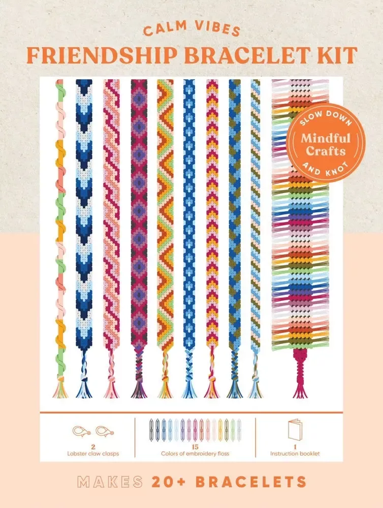 Calm Vibes Friendship Bracelet Kit