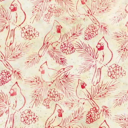 Cardinals (Batik)/Cardinal: Joyful Holidays