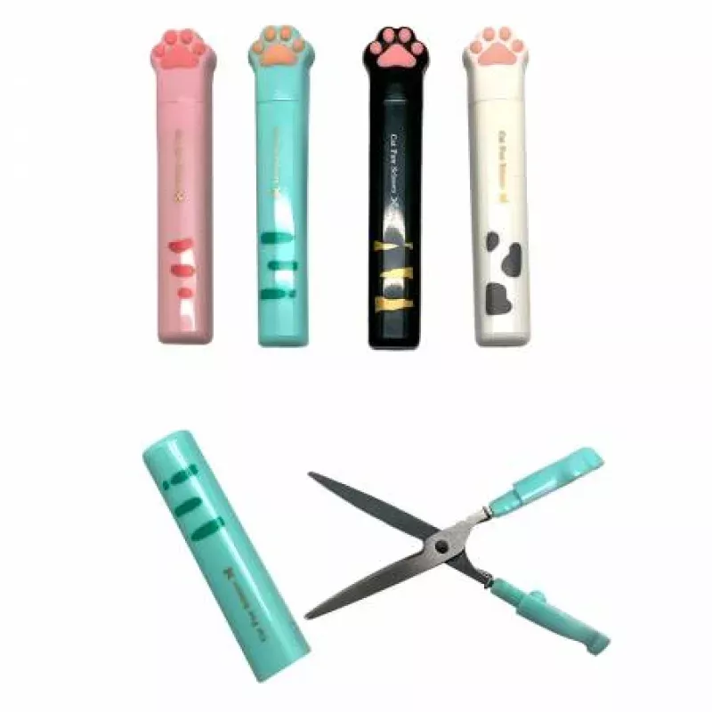 Cat Paw Scissors|Black&White&Pink&Aqua