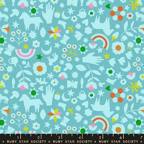Catnap Turquoise Ruby Star