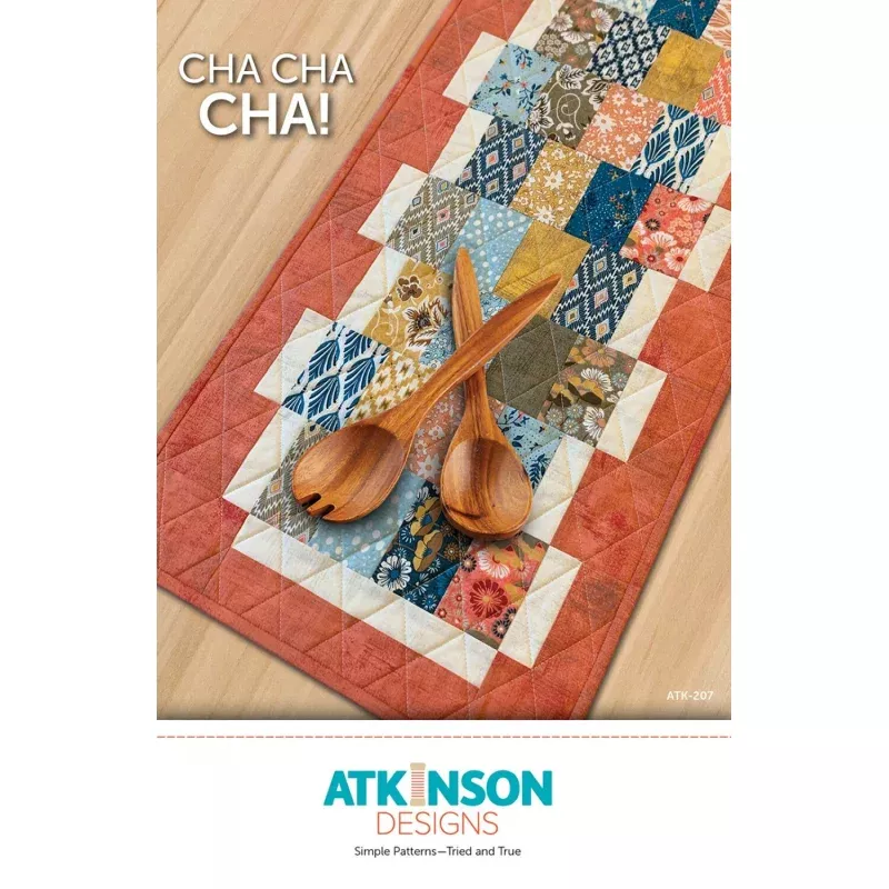 Cha Cha Cha! Table Runner Pattern by Atkinson Designs