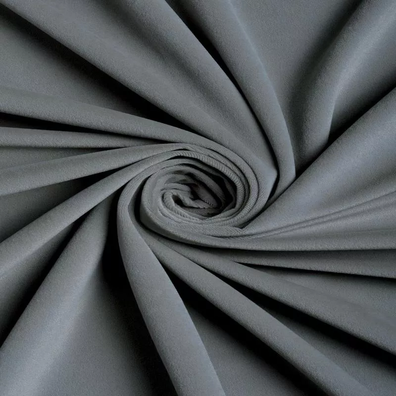 ‘Charcoal Pillar’ Fabric by the Metre (Gray)