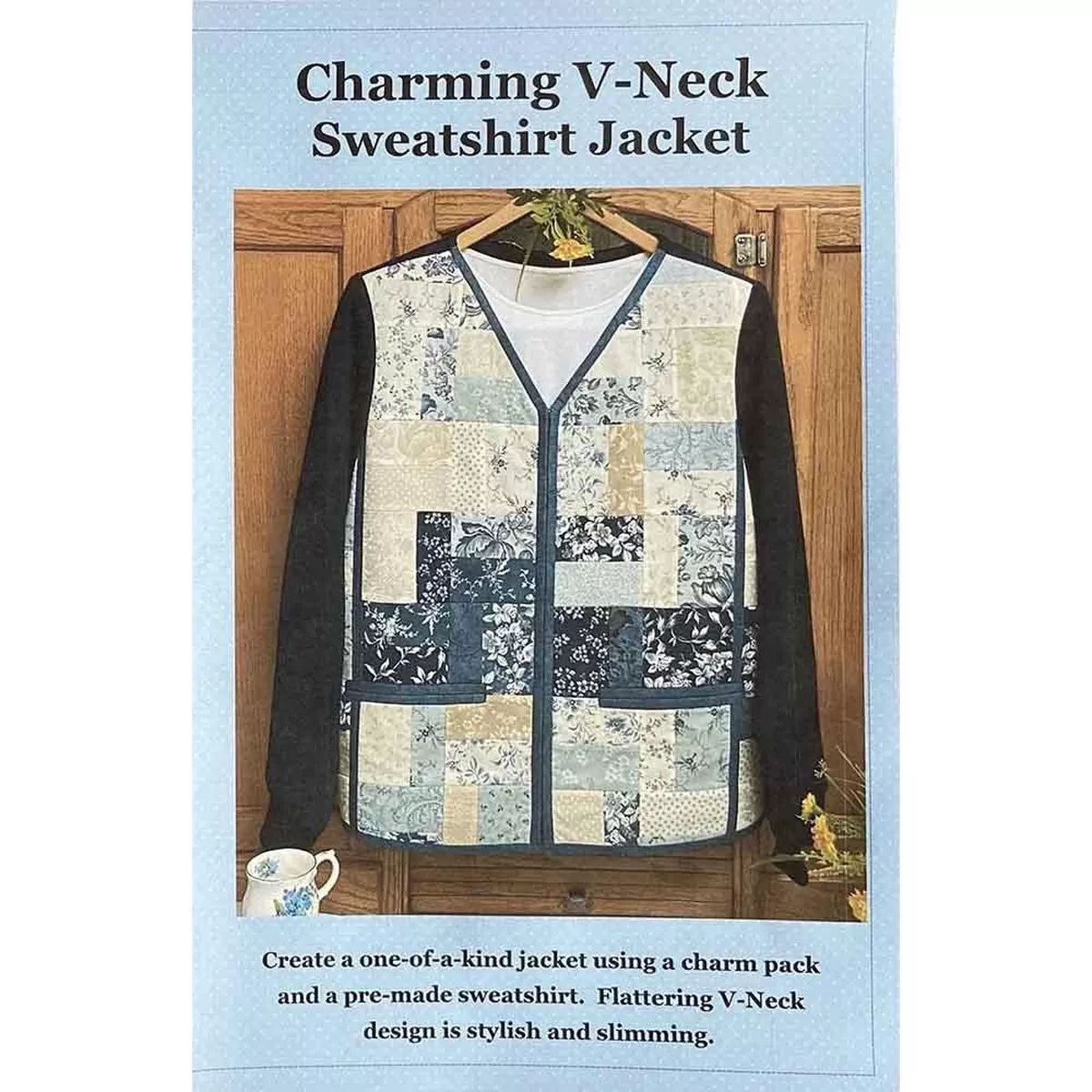 Charming V-Neck Jacket Pattern – J. Minnis Designs