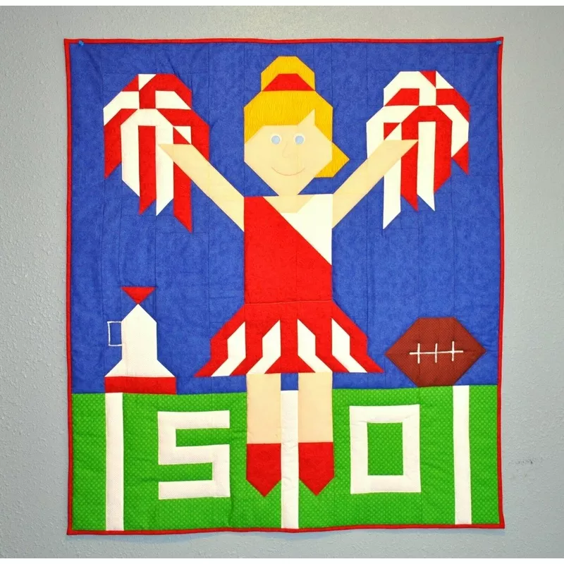 Cheerleader Quilt Pattern