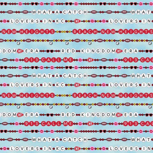 Chiefs What a Catch - Friendship Bracelets