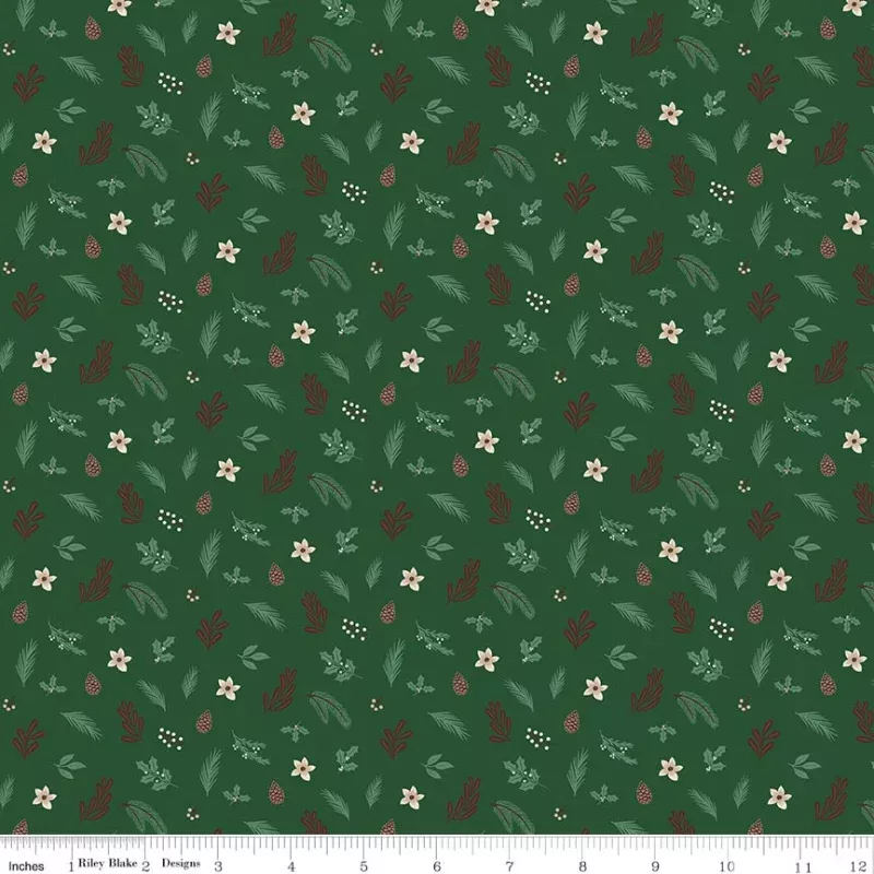 Christmas Time Foliage Forest