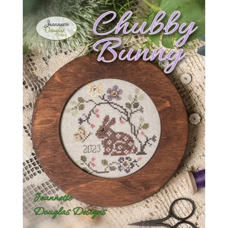 Chubby Bunny stitch pattern by Jeannette Douglas Designs