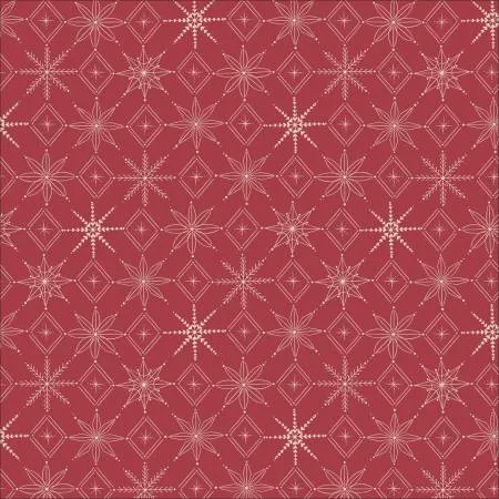 Cloud9 Warm & Cozy Red Snowflakes