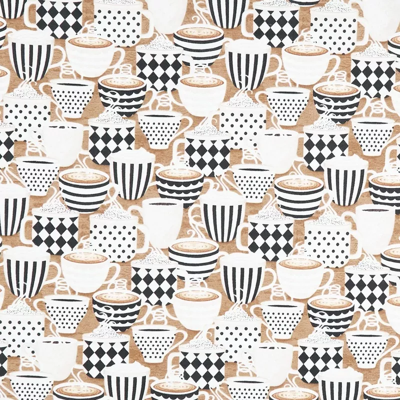 Coffee Life – Packed Cups Latte Yardage