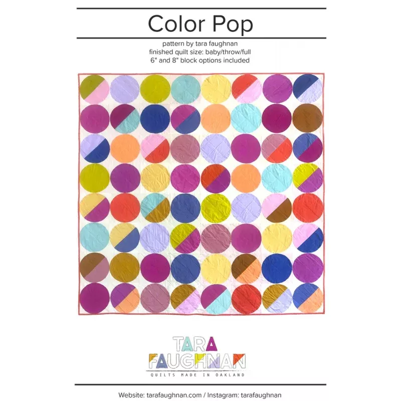 Color Pop Quilt Pattern