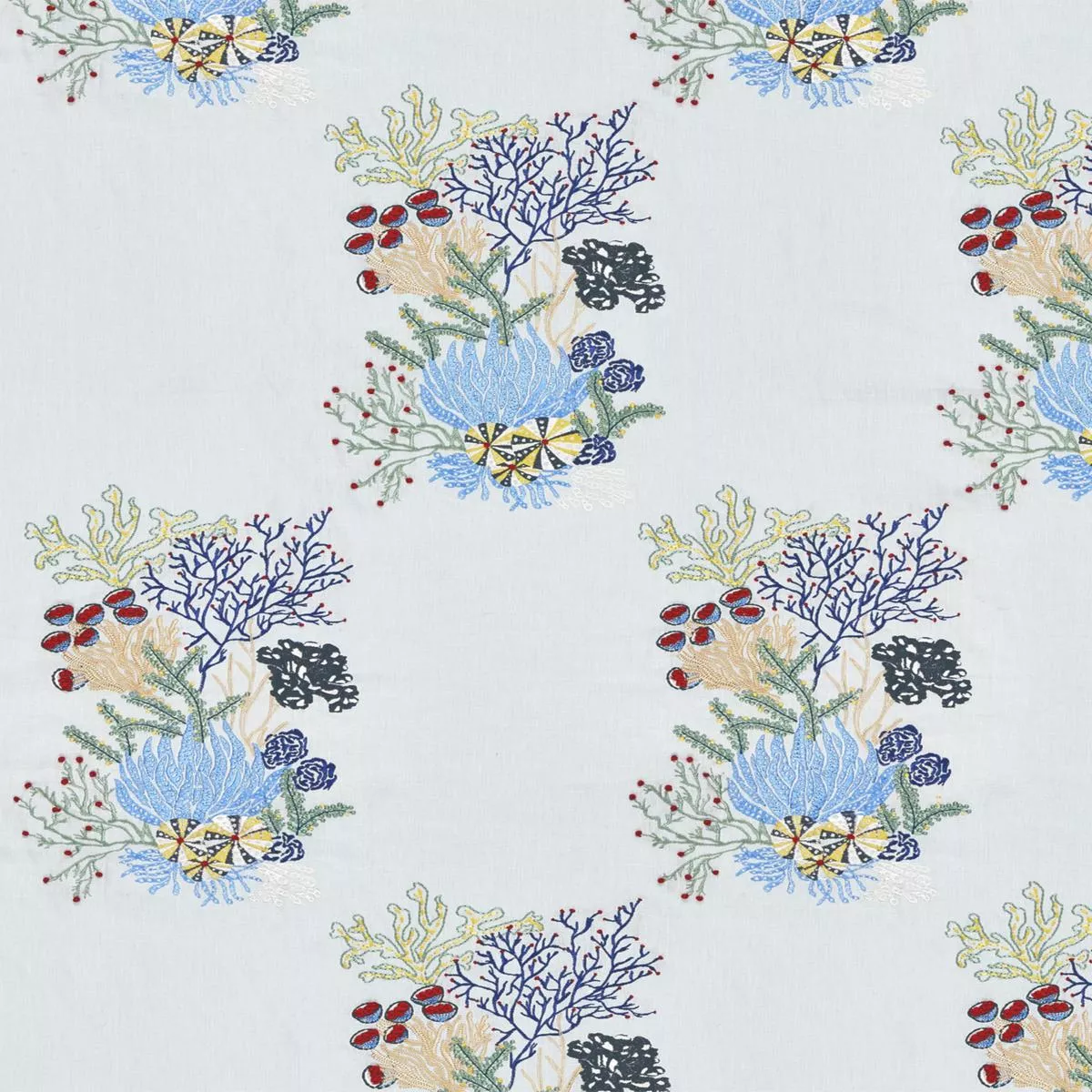 Combe Martin Azure Fabric