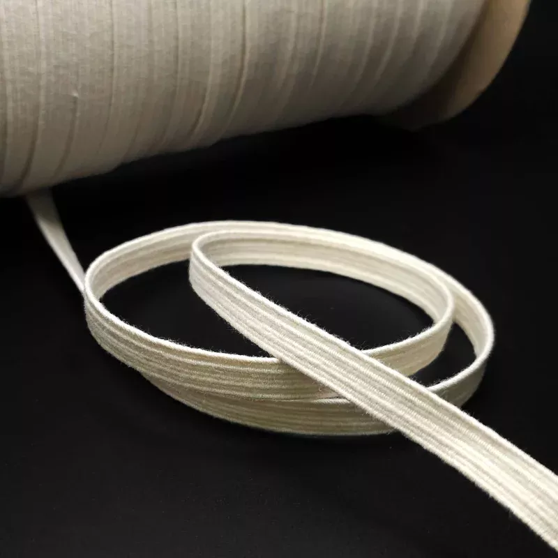 Cotton Braided Elastic | 8 mm