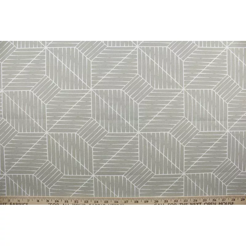 Covington Planx in Platinum|Per Yard&6 X 6 Sample