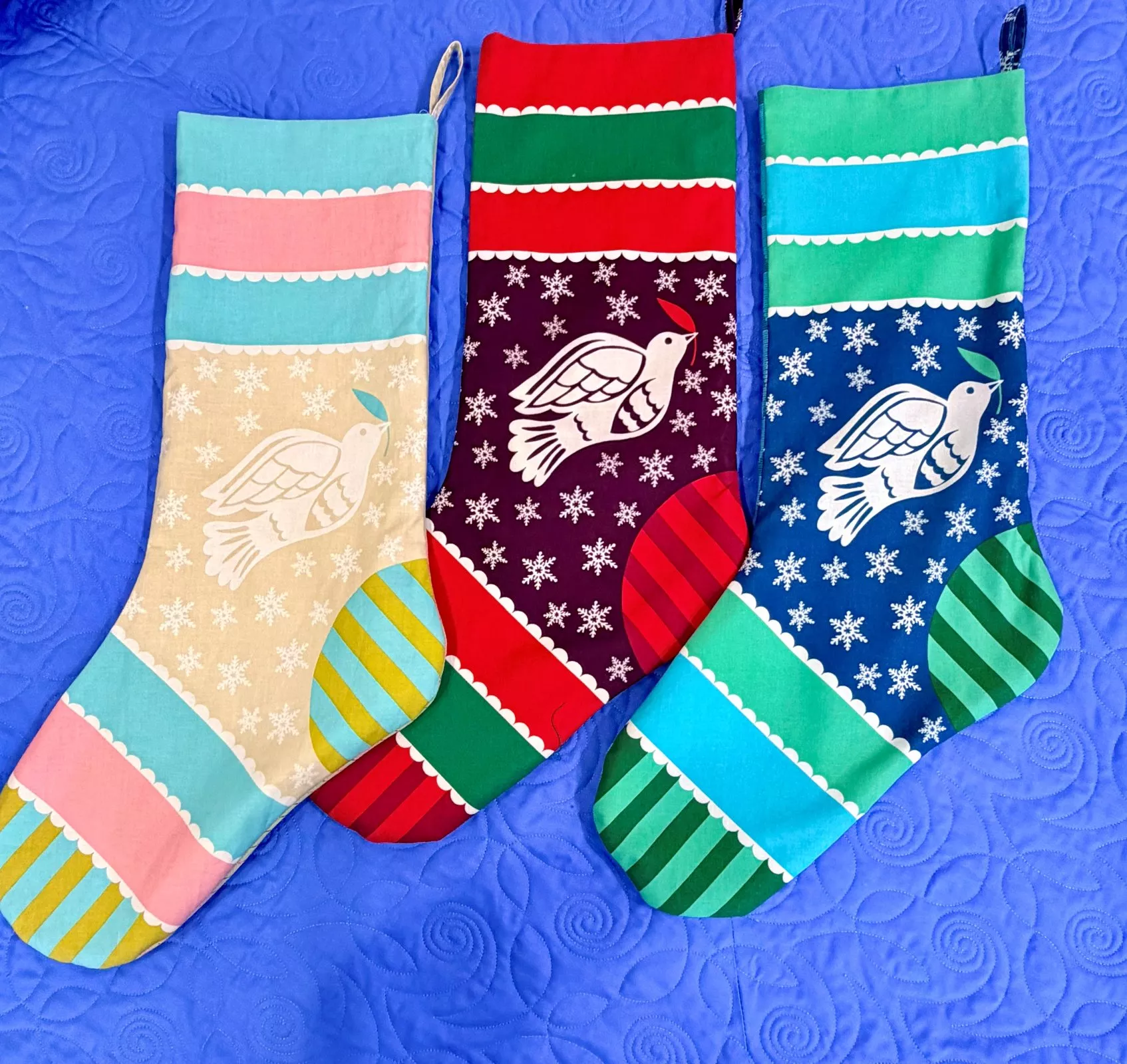 Cozy Christmas 3 Stockings kit