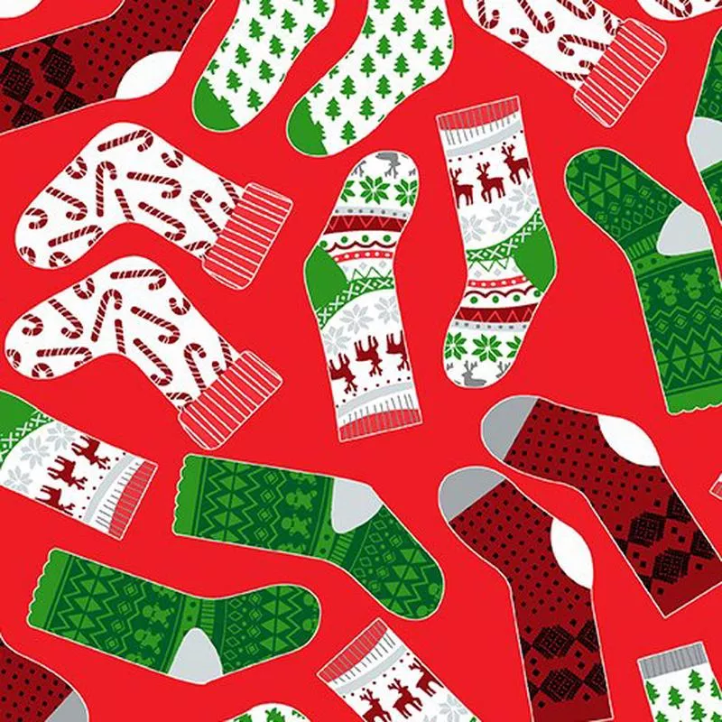 Cozy Socks – Red