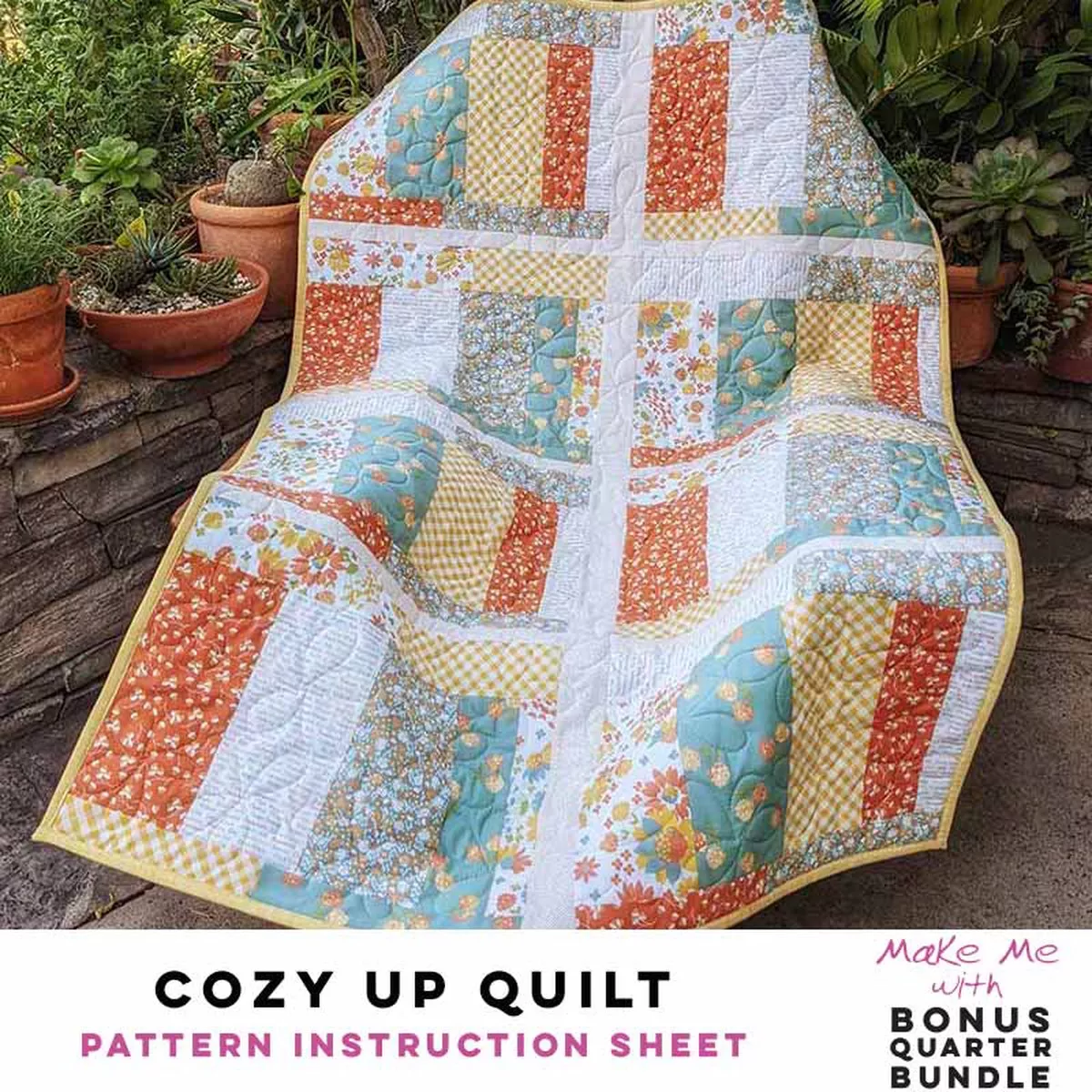 Cozy Up Quilt – 6-Piece Bonus Quarter Bundle Pattern