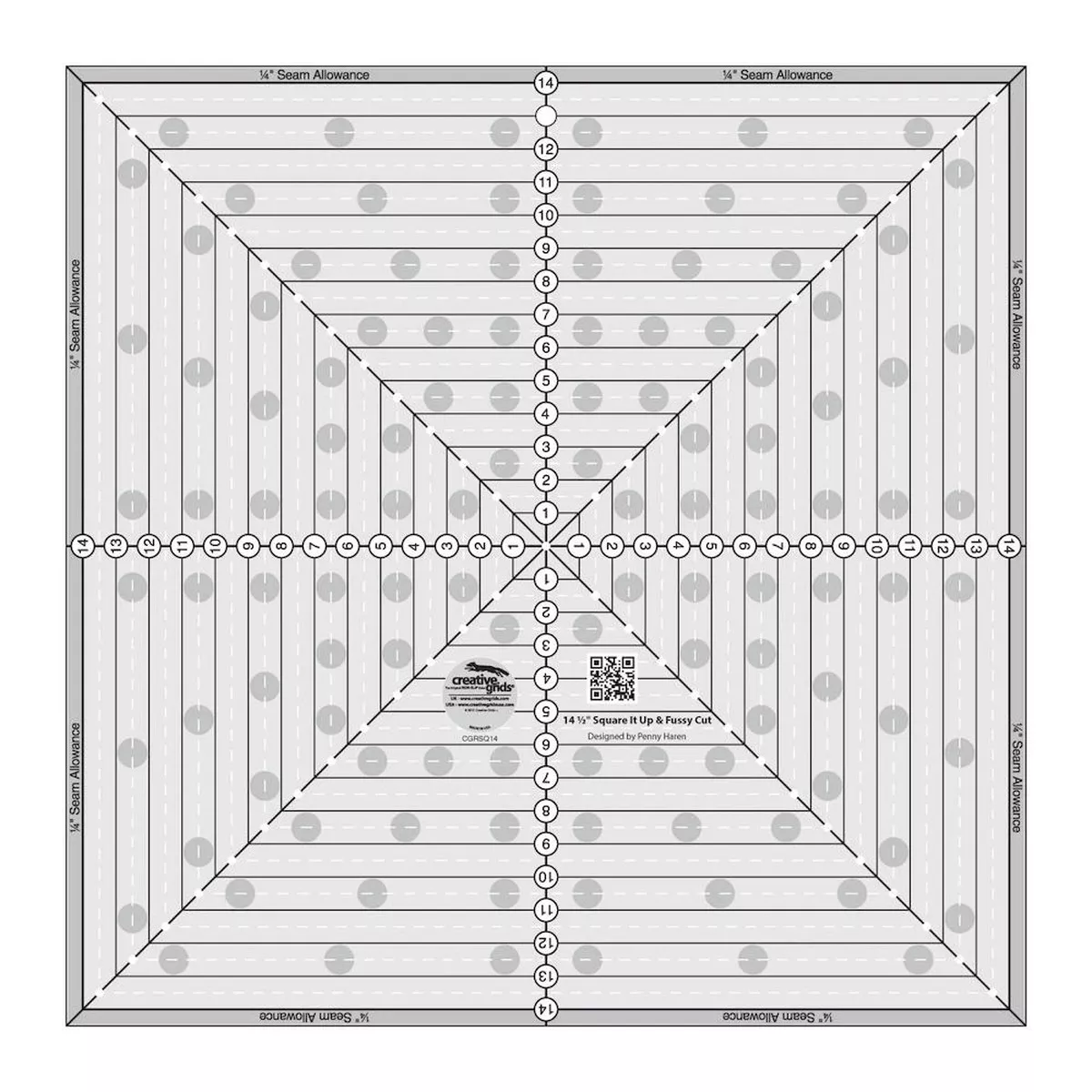 Creative Grids Square It Up Ruler