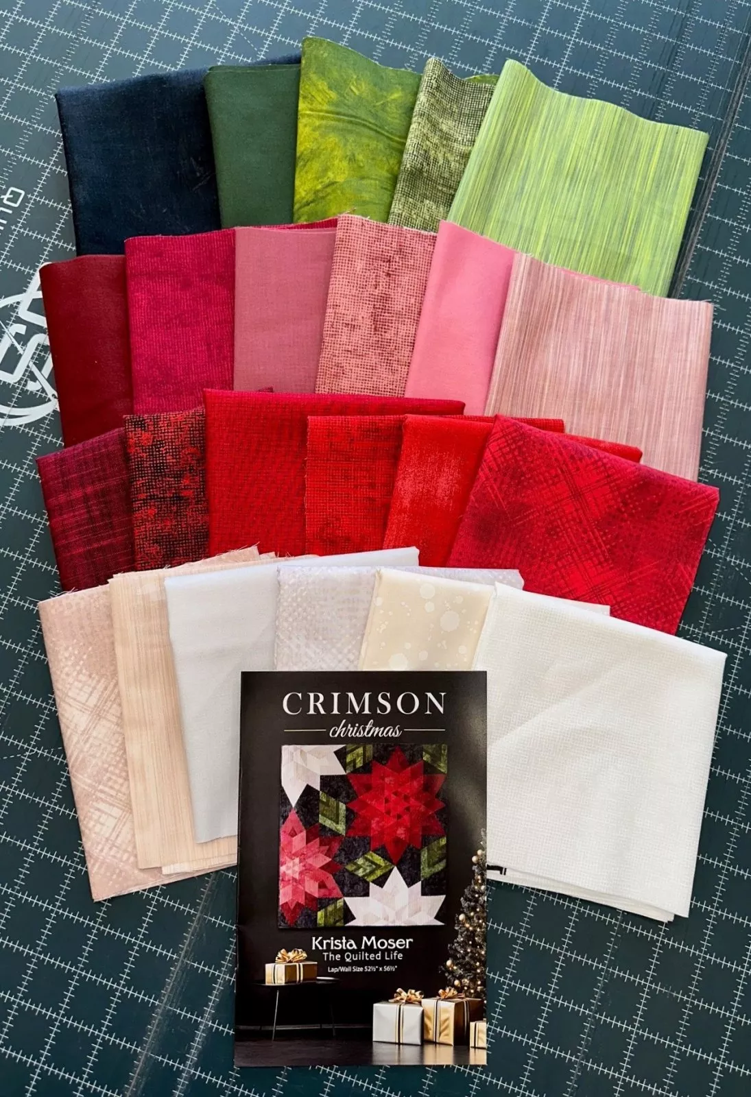 Crimson Christmas Quilt Kit