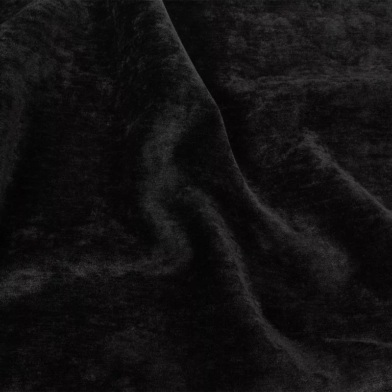 Crypton Ebony Polyester Chenille