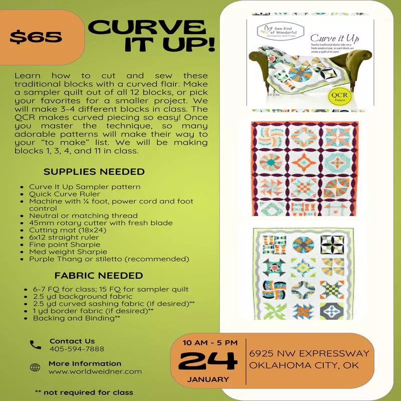 Curve It Up! Class 1/24/26