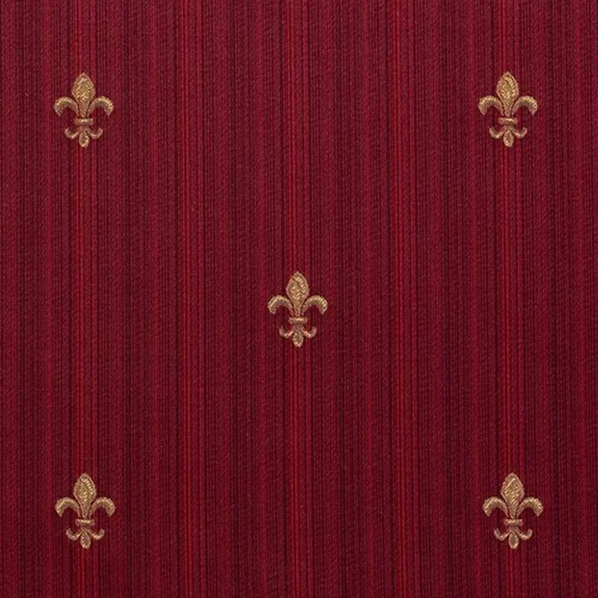 Cyrus Ruby Red Woven Pattern Upholstery Fabric by the Yard