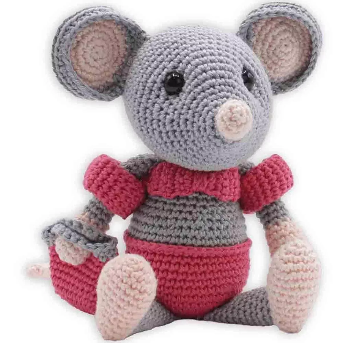 Daisy Mouse – Hardicraft – Complete Crochet Kit