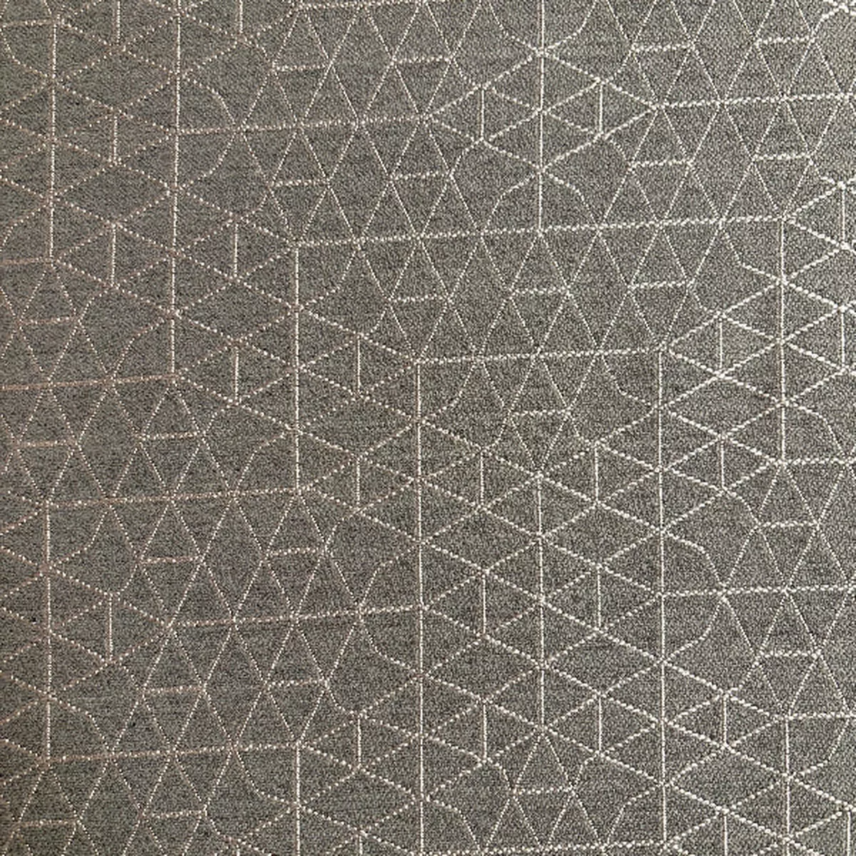 Designtex Net Solstice Geometric Gray Upholstery Fabric
