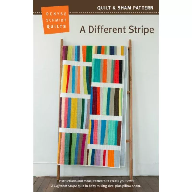 A Different Stripe Quilt Pattern