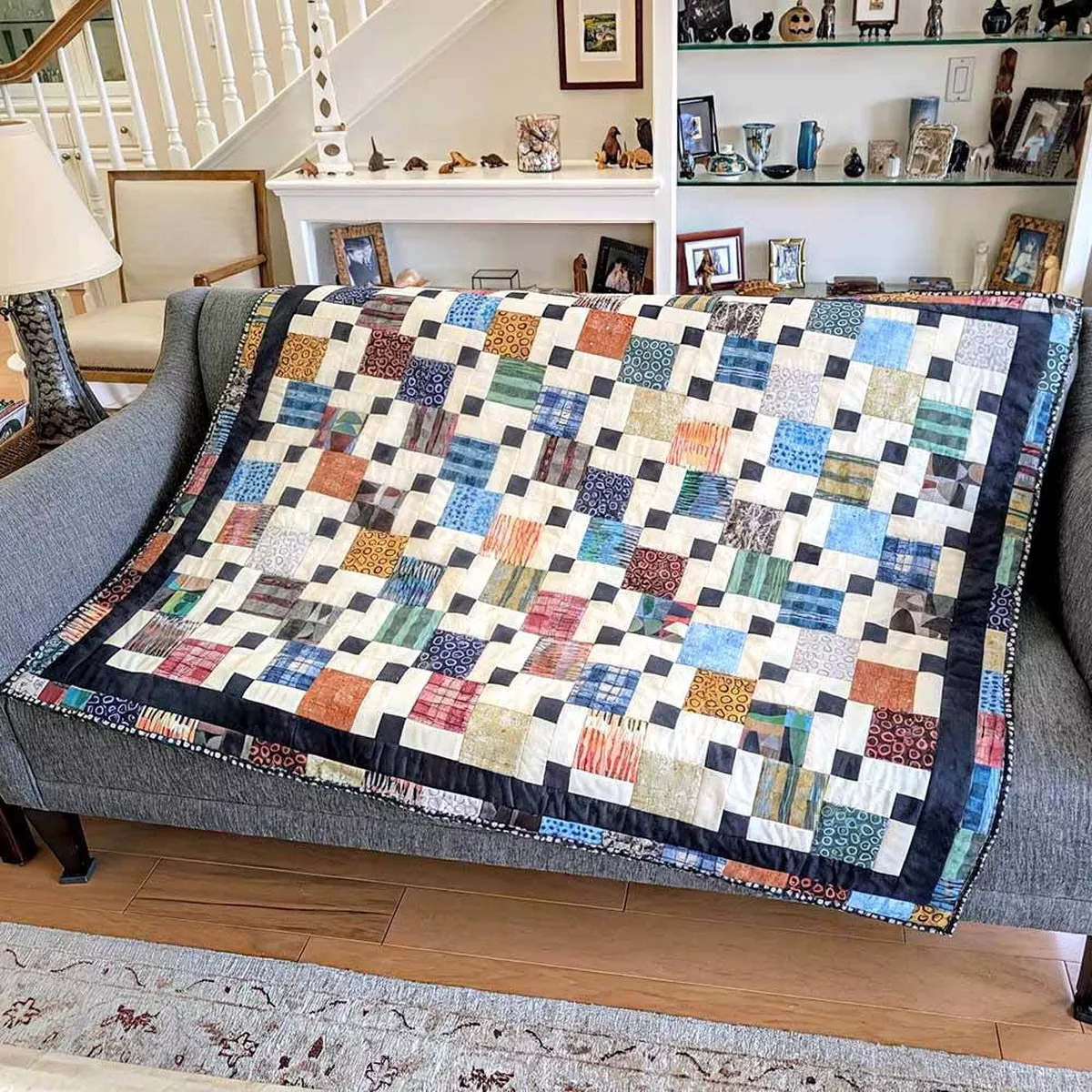 Disappearing Nine Patch Quilt 10″ Layer Cake – Digital Download Pattern – Keepsake Quilting Exclusive Pattern