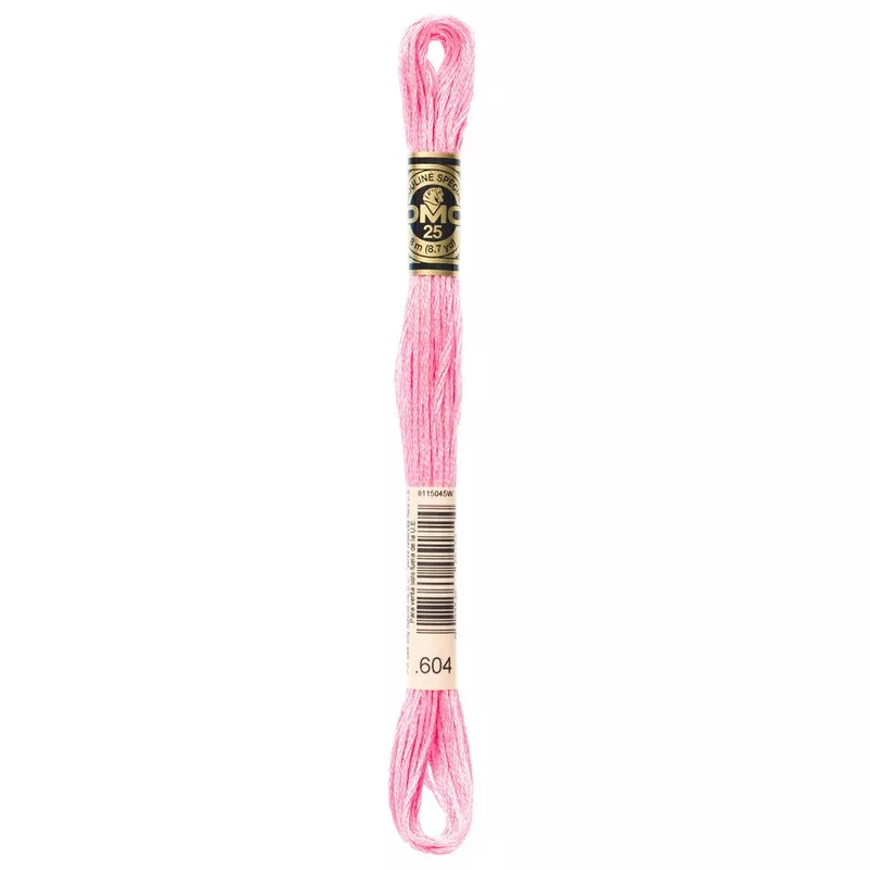DMC 604 Embroidery Floss