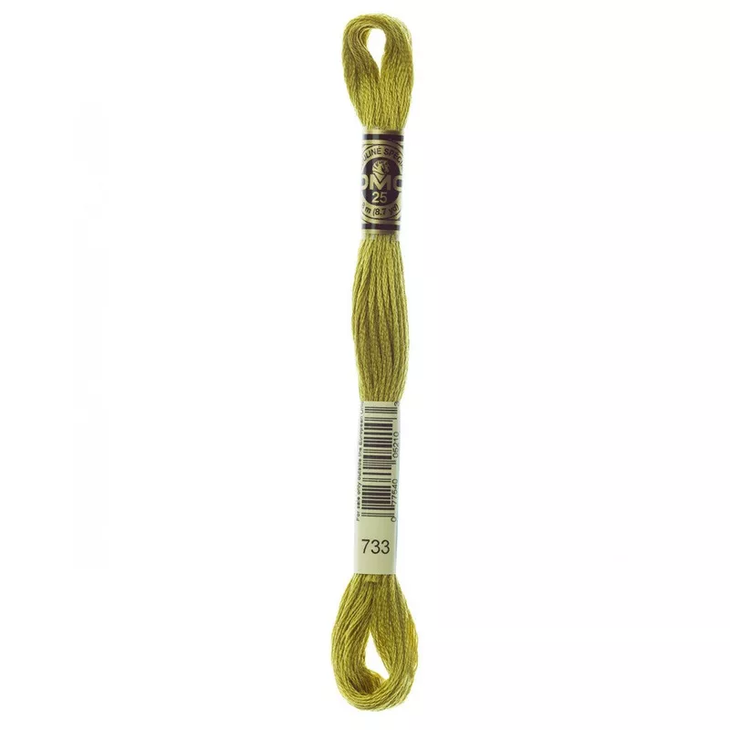 DMC 733 Embroidery Floss