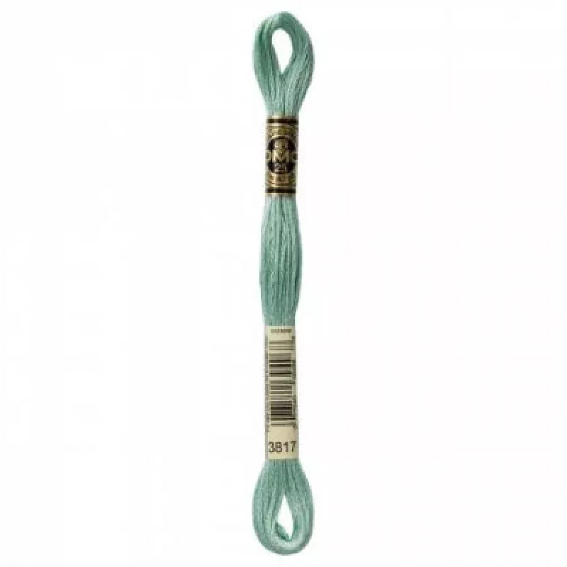 DMC Floss Light Celadon Green 117ua 3817