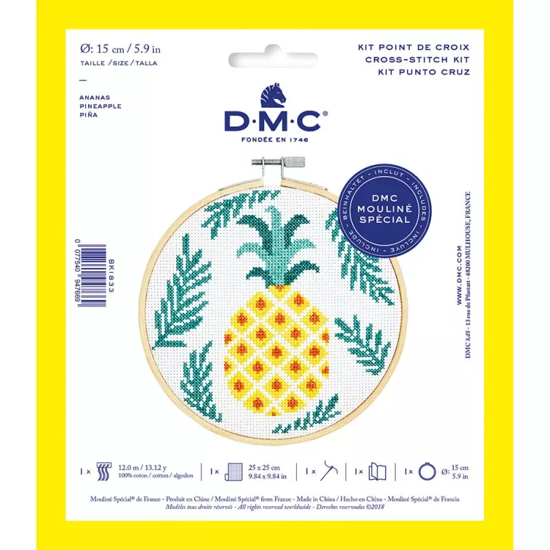 DMC Stitch Kit XS Pineapple