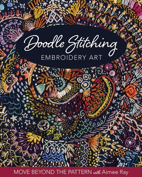 Doodle Stitching Embroidery Art Book