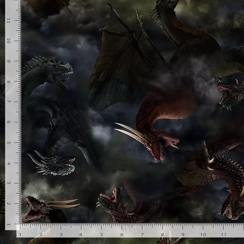 Dragon’s Lair FUN-CD3065 NIGHT Dragons in Clouds