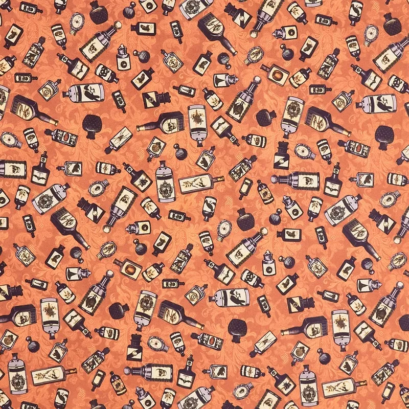 Dreadful Delights – Jars Orange Spice Yardage