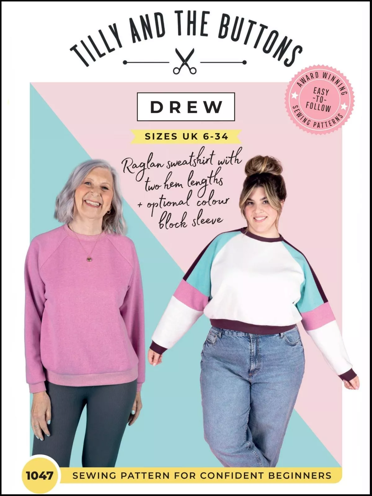Drew Sweatshirt - Tilly and the Buttons