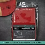 Easy Sew Pillow Blank/Red (OESD)